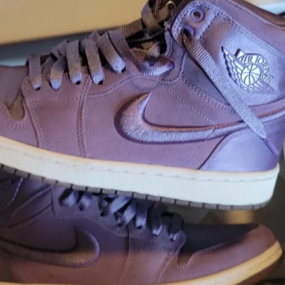 Purple Jordan 1s